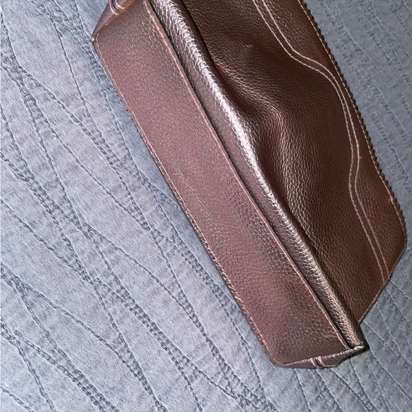 Victoria’s Secret Light Pink Pleather Zipper Clutch Bag - Picture 3 of 4